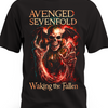 Czarna koszulka Avenged Sevenfold z motywem Waking the Fallen
