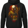 Czarna bluza z kapturem i nadrukiem na plecach: To – Pennywise