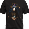Czarna koszulka Ozzy Osbourne z pentagramem i czaszką