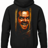 Czarna bluza z kapturem i nadrukiem na plecach: Lśnienie – Jack Torrance