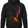 Czarna bluza z kapturem i nadrukiem na plecach: Avengers – Thanos