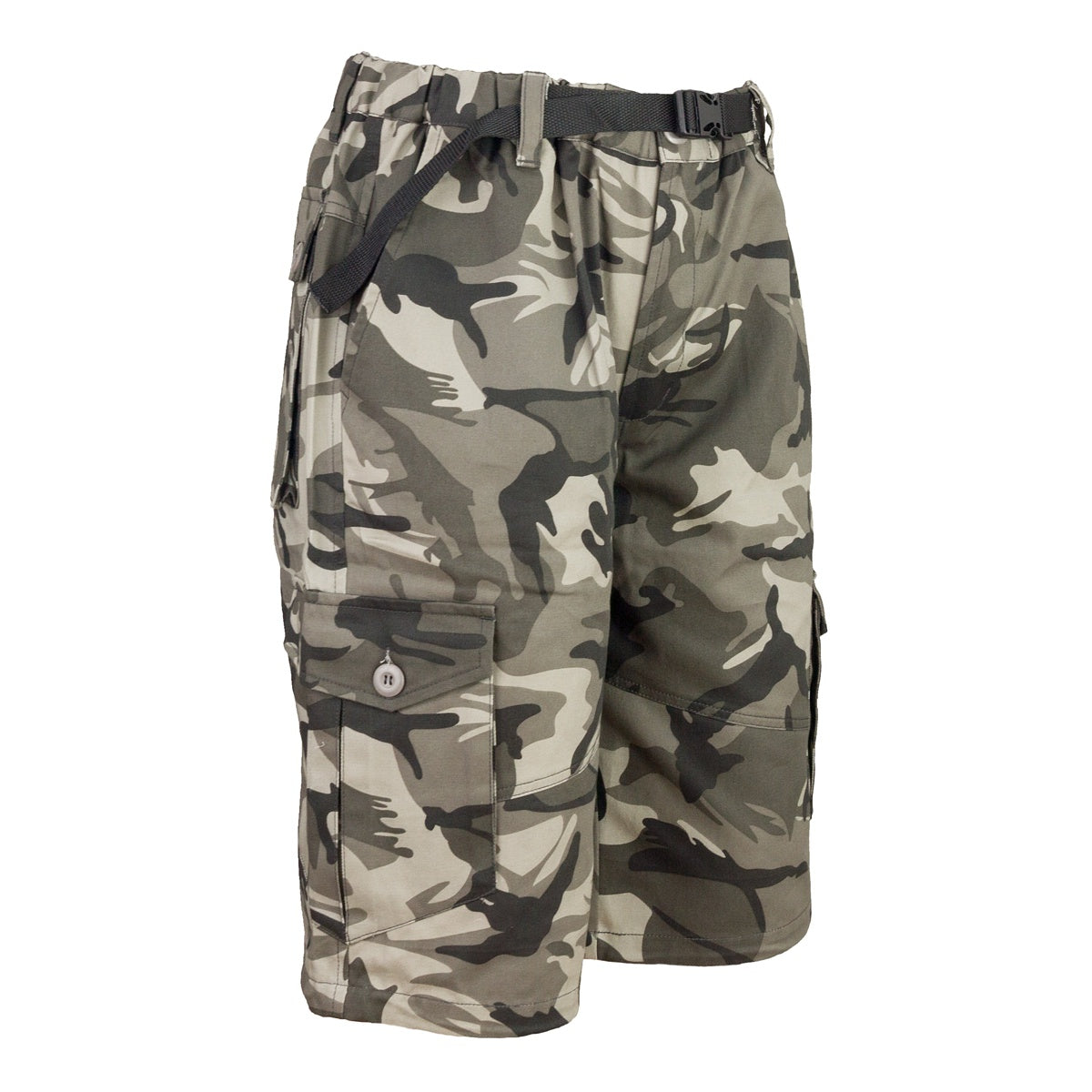 Spodnie robocze krótkie 641 CAMO GREY