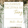 tablica pionowa