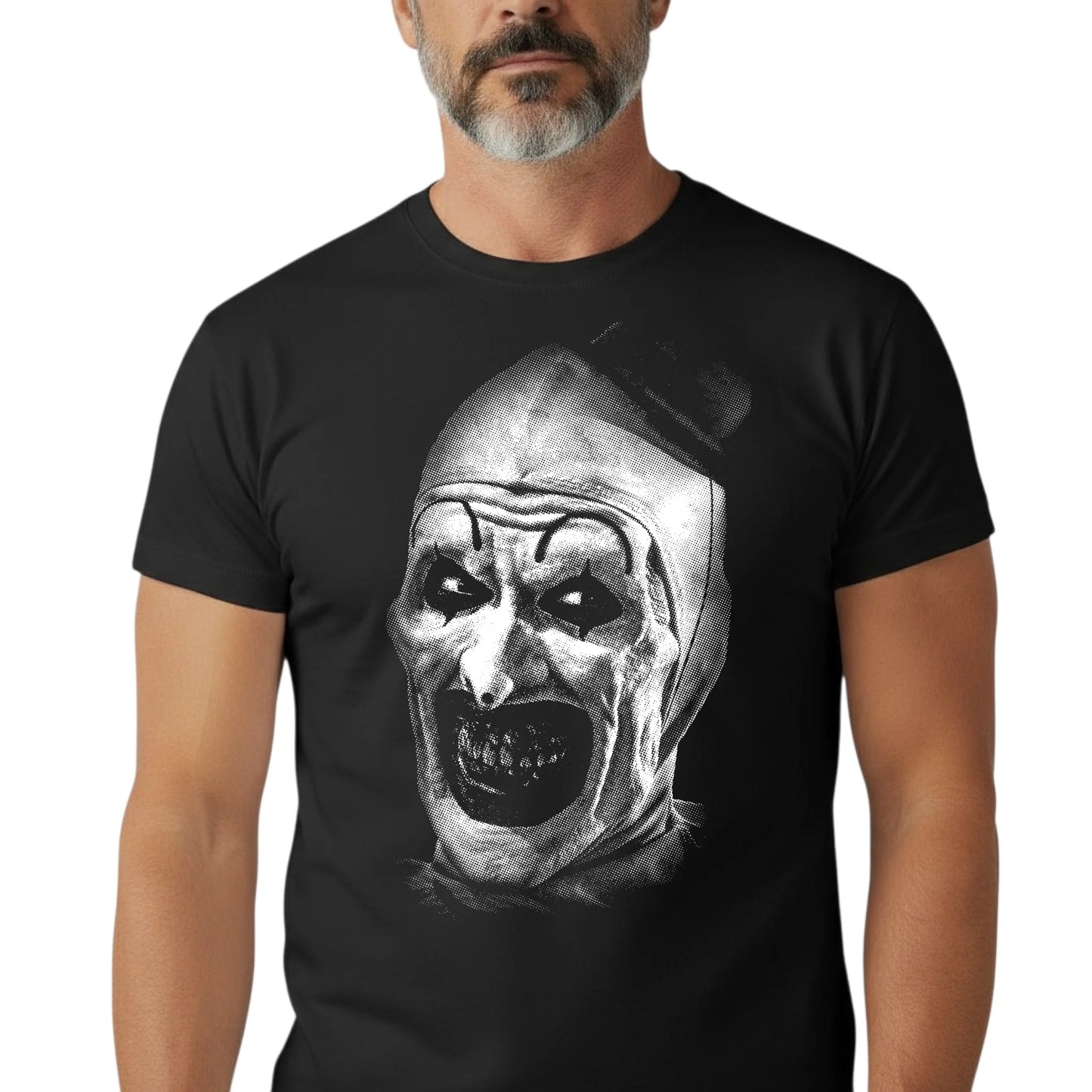 Koszulka męska z gotowymi wzorami HORROR