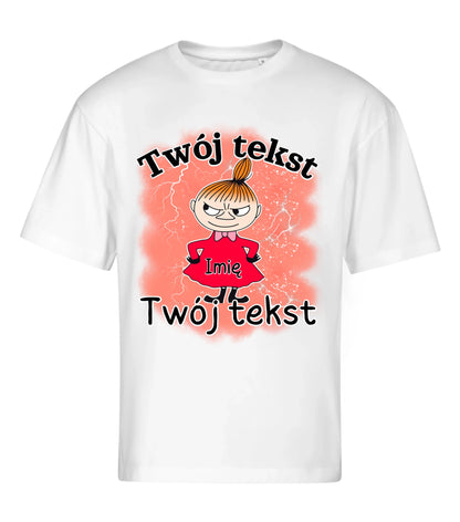 Oversize przód biały