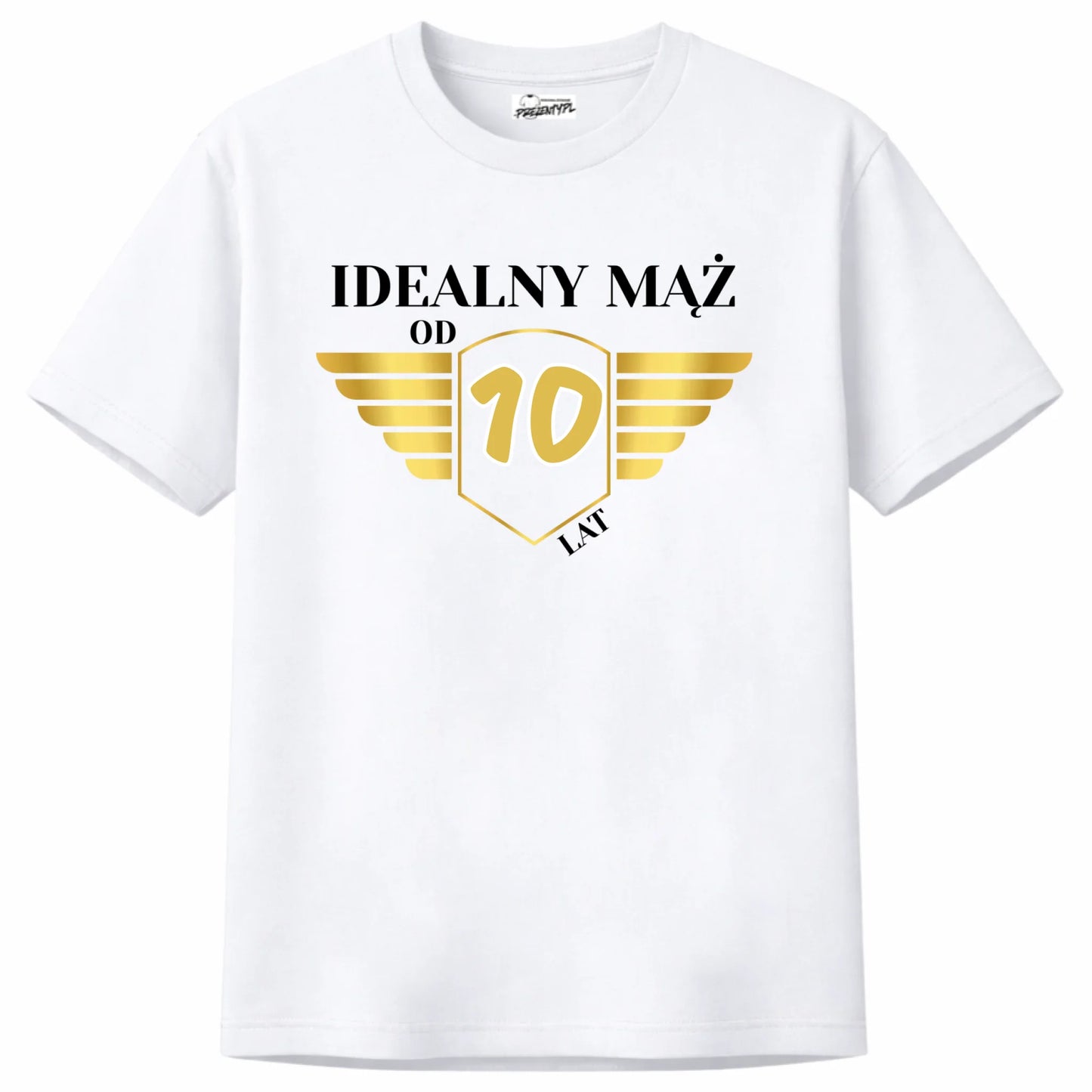 KOSZULKA-Z-NADRUKIEM-MESKA-BIALA-PERSONALIZOWANE-PREZENTY