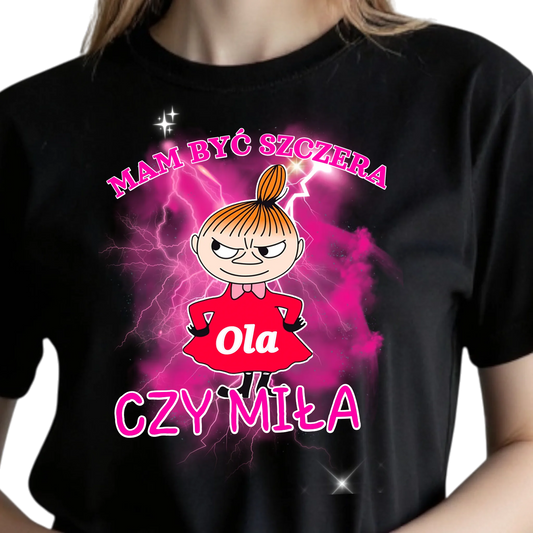 Koszulka damska personalizowana MAŁA MI