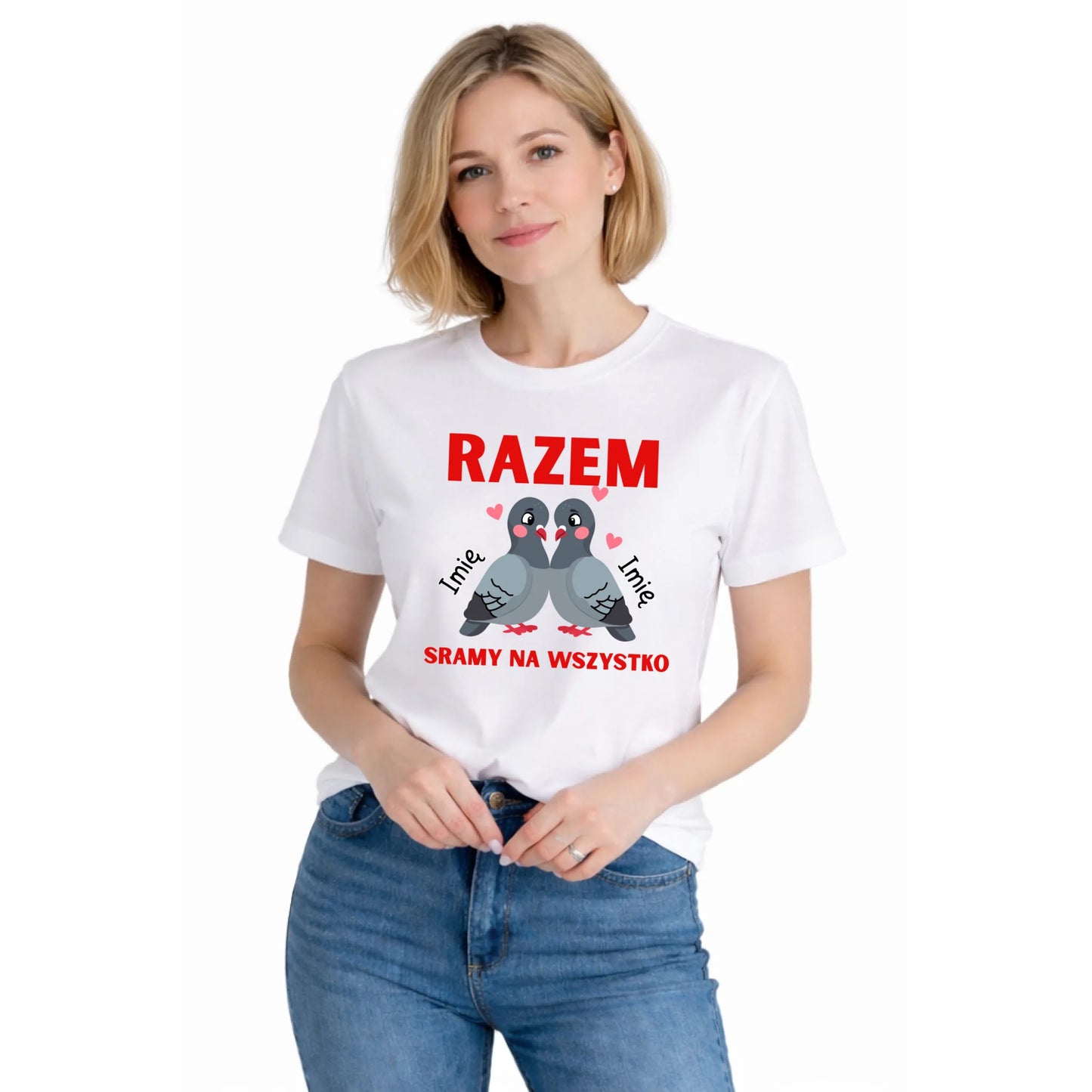 koszulka-z-nadrukiem-damska-biala-personalizowane-prezenty