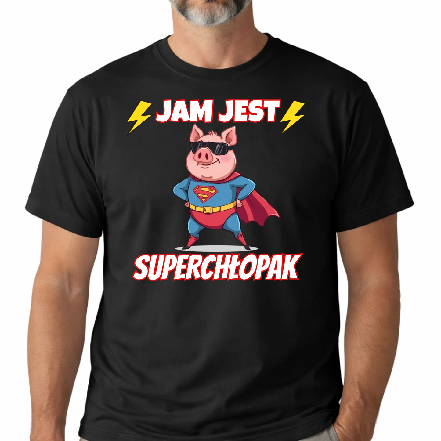 KOSZULKA-Z-NADRUKIEM-MESKA-CZARNA-PERSONALIZOWANE-PREZENTY