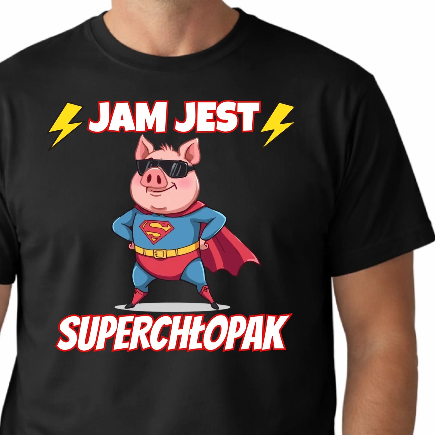 KOSZULKA-Z-NADRUKIEM-MESKA-CZARNA-PERSONALIZOWANE-PREZENTY 2