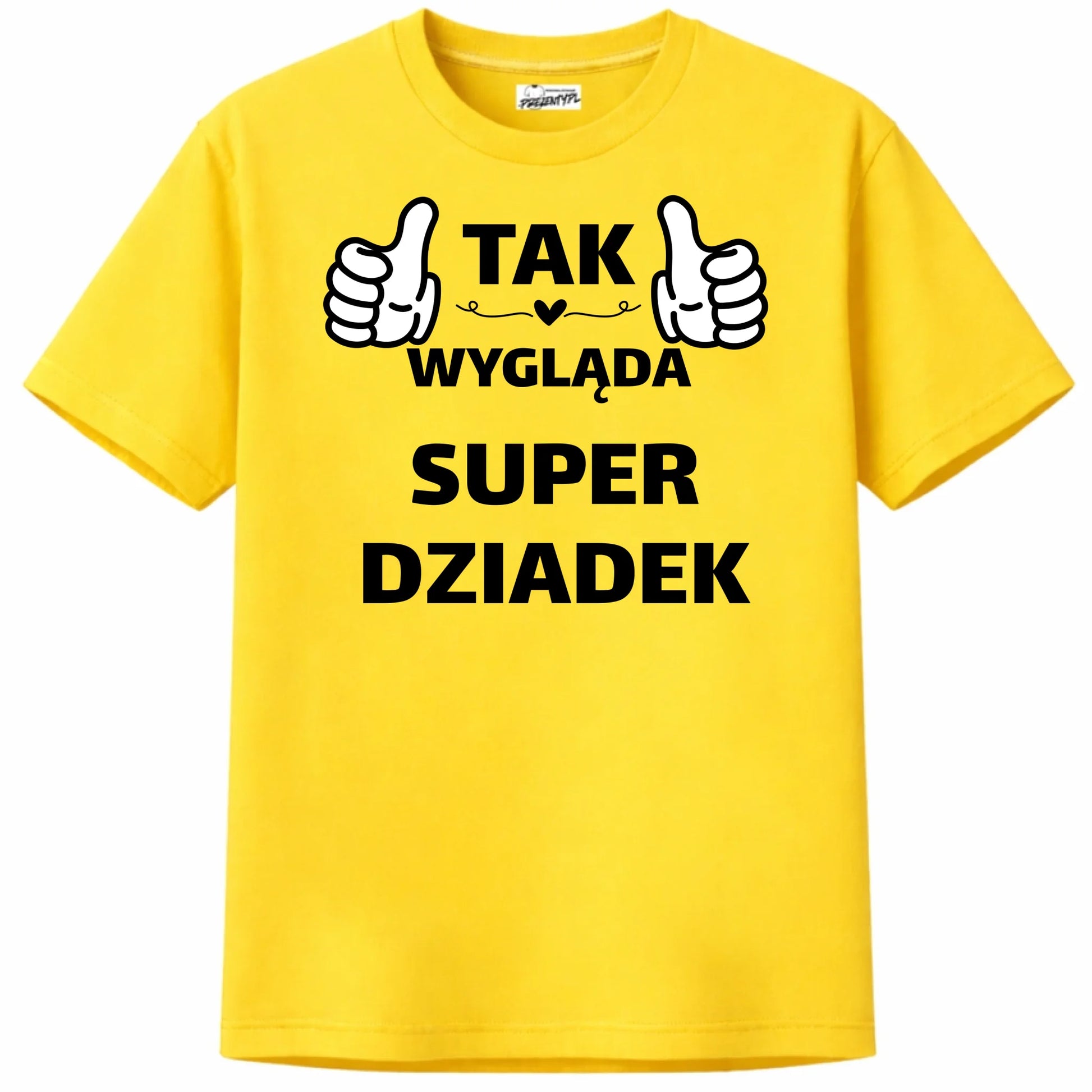 KOSZULKA-Z-NADRUKIEM-MESKA-ZOLTA-PERSONALIZOWANE-PREZENTY