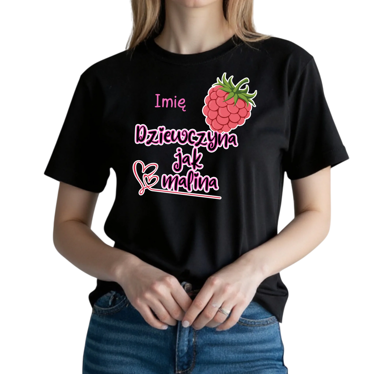 KOSZULKA-Z-NADRUKIEM-DAMSKA-CZARNA-PERSONALIZOWANE-PREZENTY-1