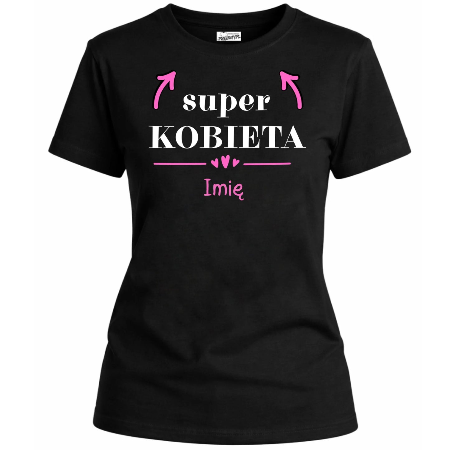 KOSZULKA-Z-NADRUKIEM-DAMSKA-CZARNA-PERSONALIZOWANE-PREZENTY