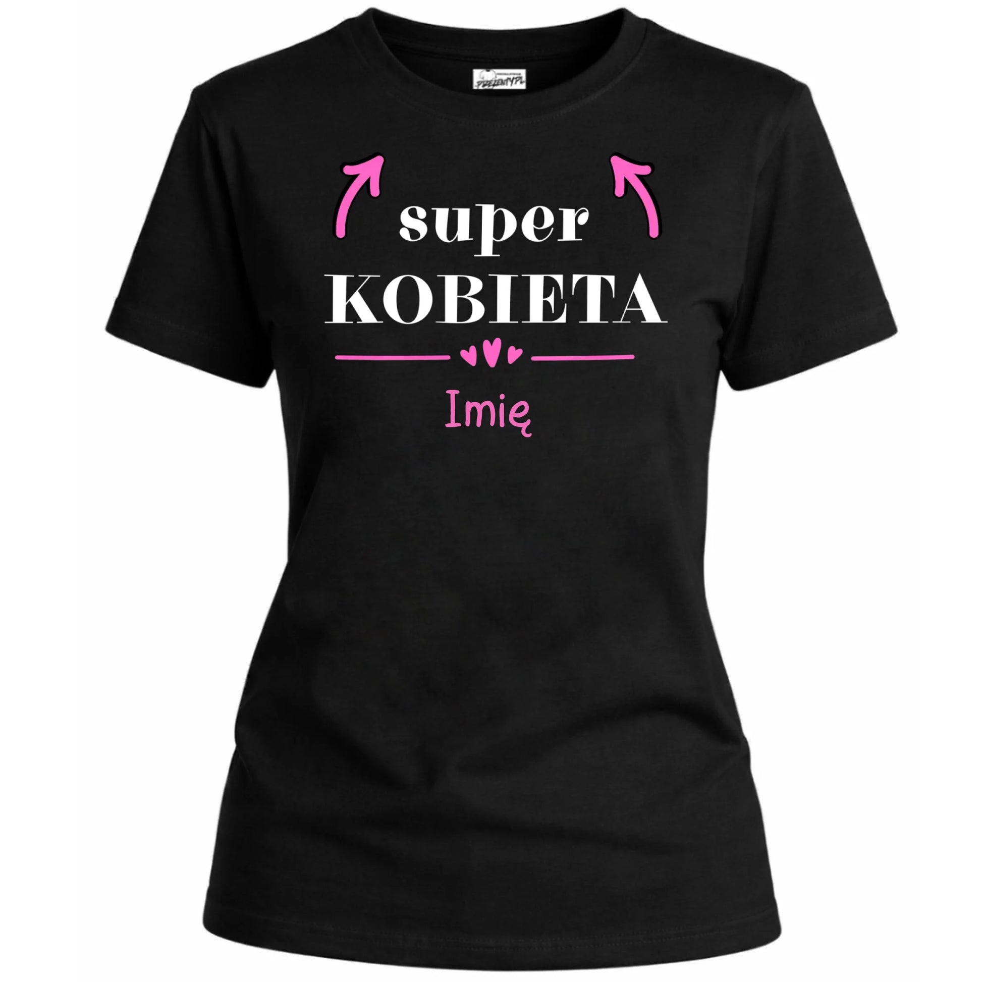KOSZULKA-Z-NADRUKIEM-DAMSKA-CZARNA-PERSONALIZOWANE-PREZENTY