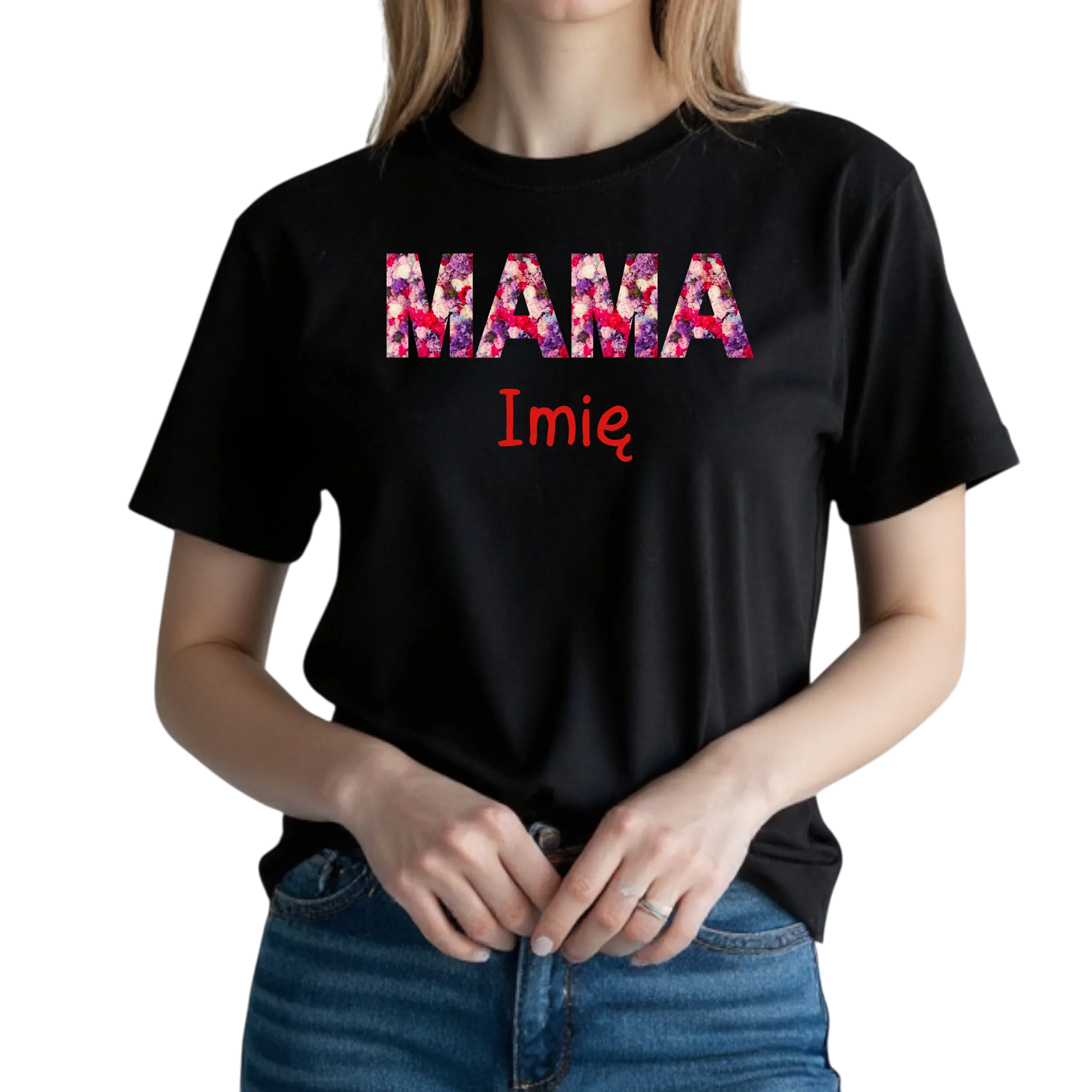 KOSZULKA-Z-NADRUKIEM-DAMSKA-CZARNA-PERSONALIZOWANE-PREZENTY-1