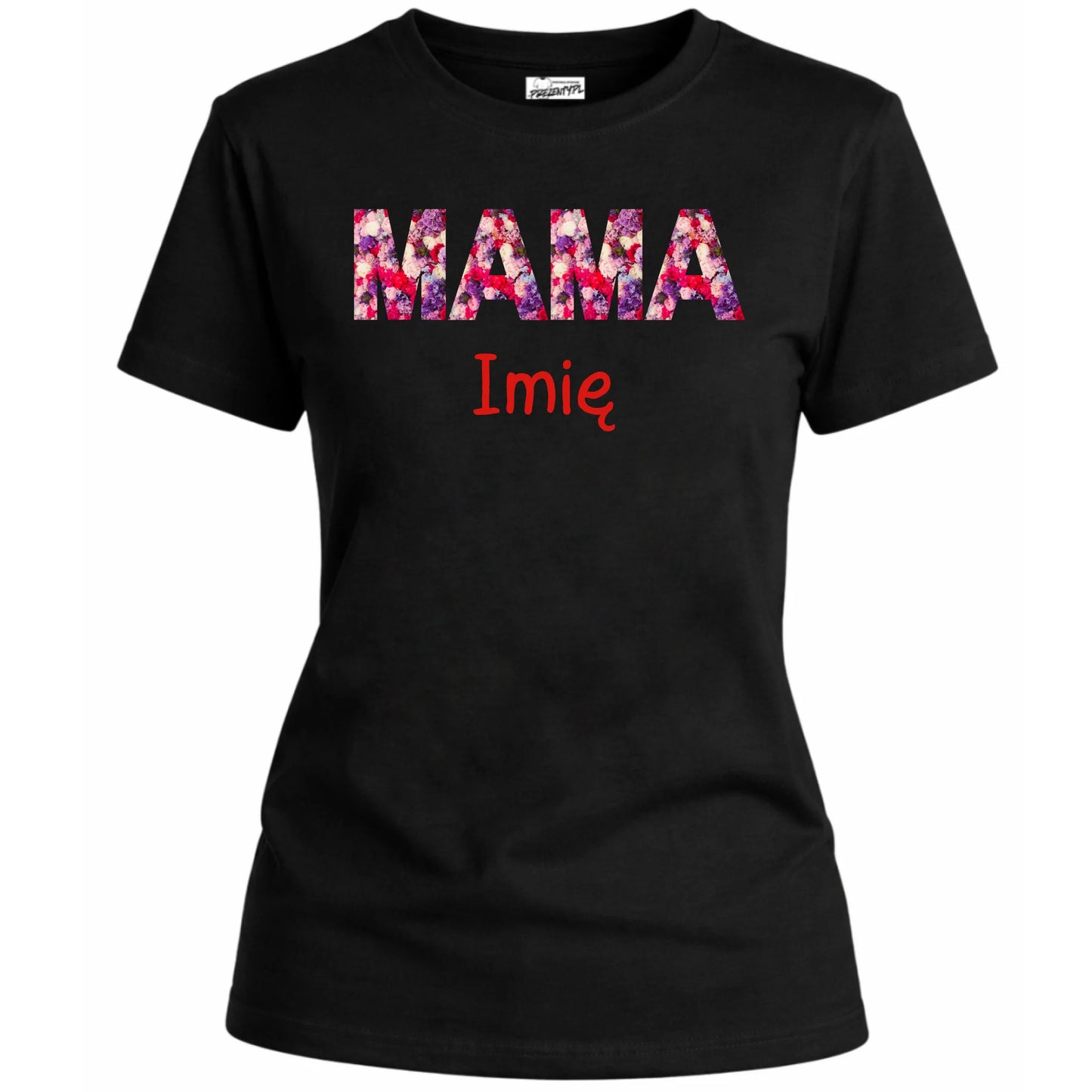 KOSZULKA-Z-NADRUKIEM-DAMSKA-CZARNA-PERSONALIZOWANE-PREZENTY