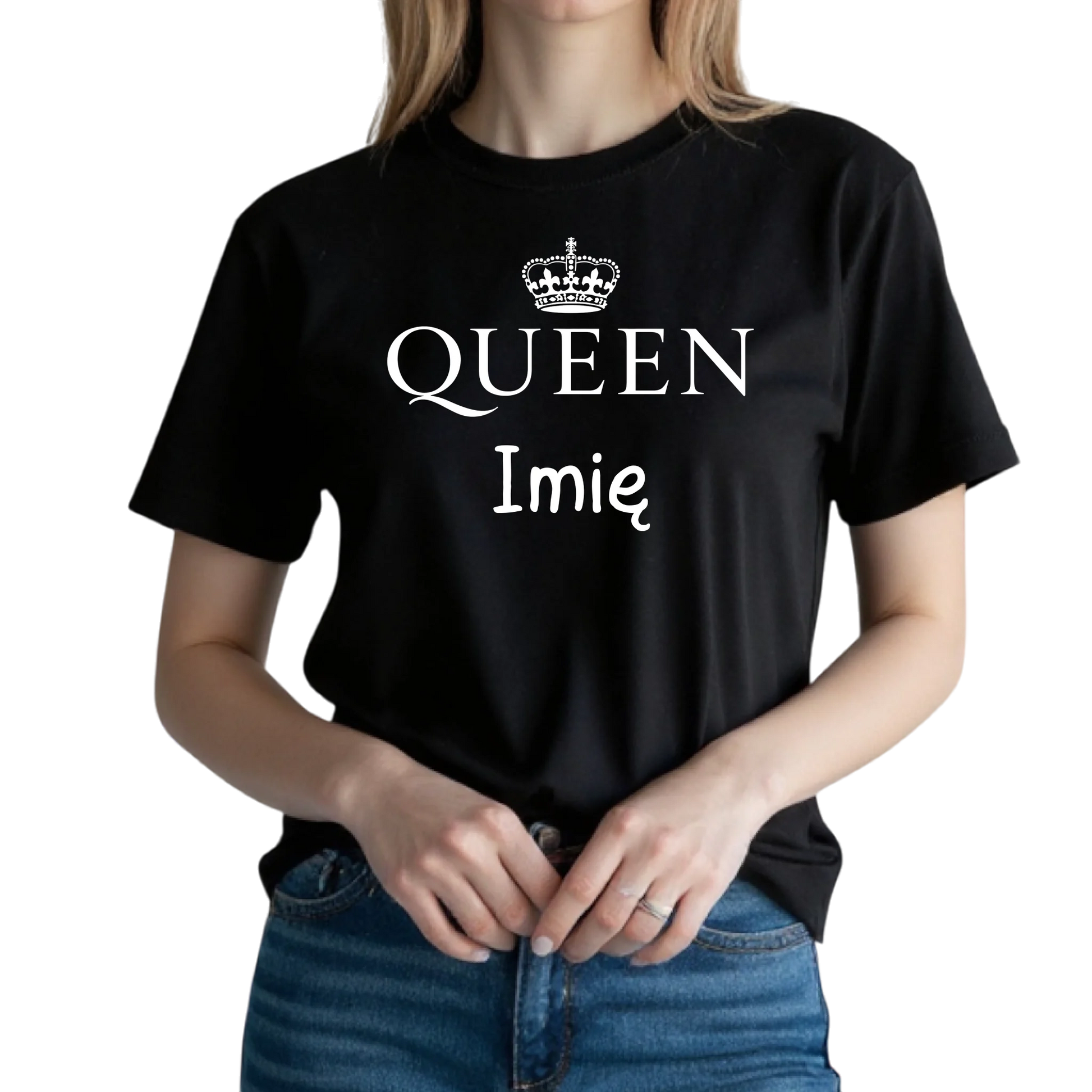 KOSZULKA-Z-NADRUKIEM-DAMSKA-CZARNA-PERSONALIZOWANE-PREZENTY-1