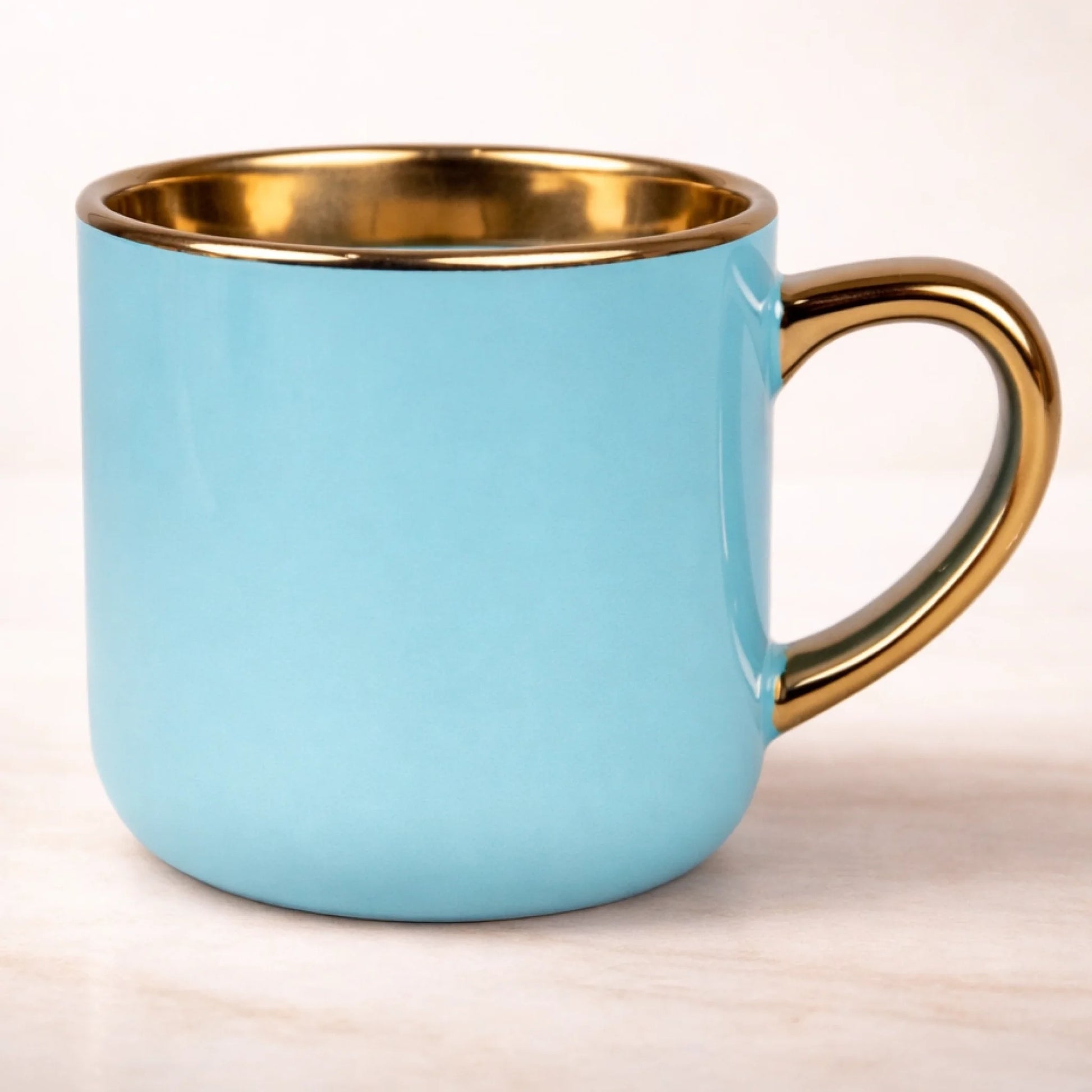 kubek personalizowany z nadrukiem 400ml niebieski