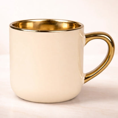 kubek personalizowany z nadrukiem 400ml kremowy