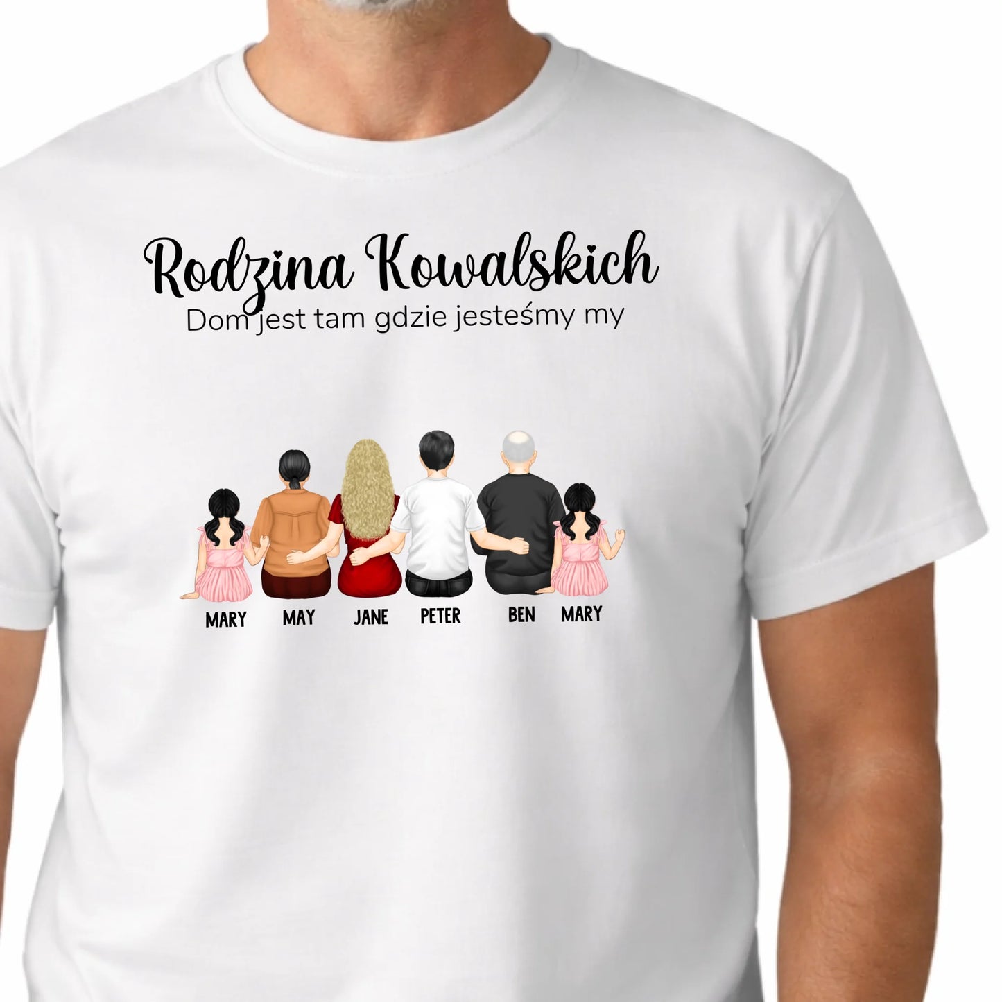 Prezent dla taty koszulka na dzień ojca personalizowana