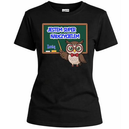 KOSZULKA-Z-NADRUKIEM-DAMSKA-CZARNA-PERSONALIZOWANE-PREZENTY