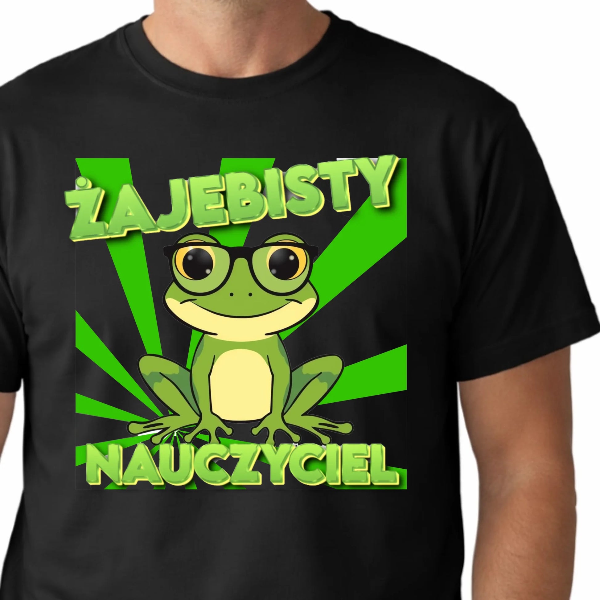 KOSZULKA-Z-NADRUKIEM-MESKA-CZARNA-PERSONALIZOWANE-PREZENTY 2