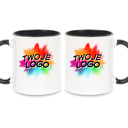 kubki reklamowe dla firm czarne