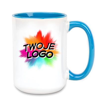 Kubek reklamowy dla firmy 440ml niebieski