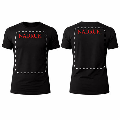 Koszulka męska reklamowa dla firm 190g czarna