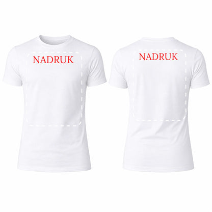 koszulka męska reklamowa dla firm 190 biała