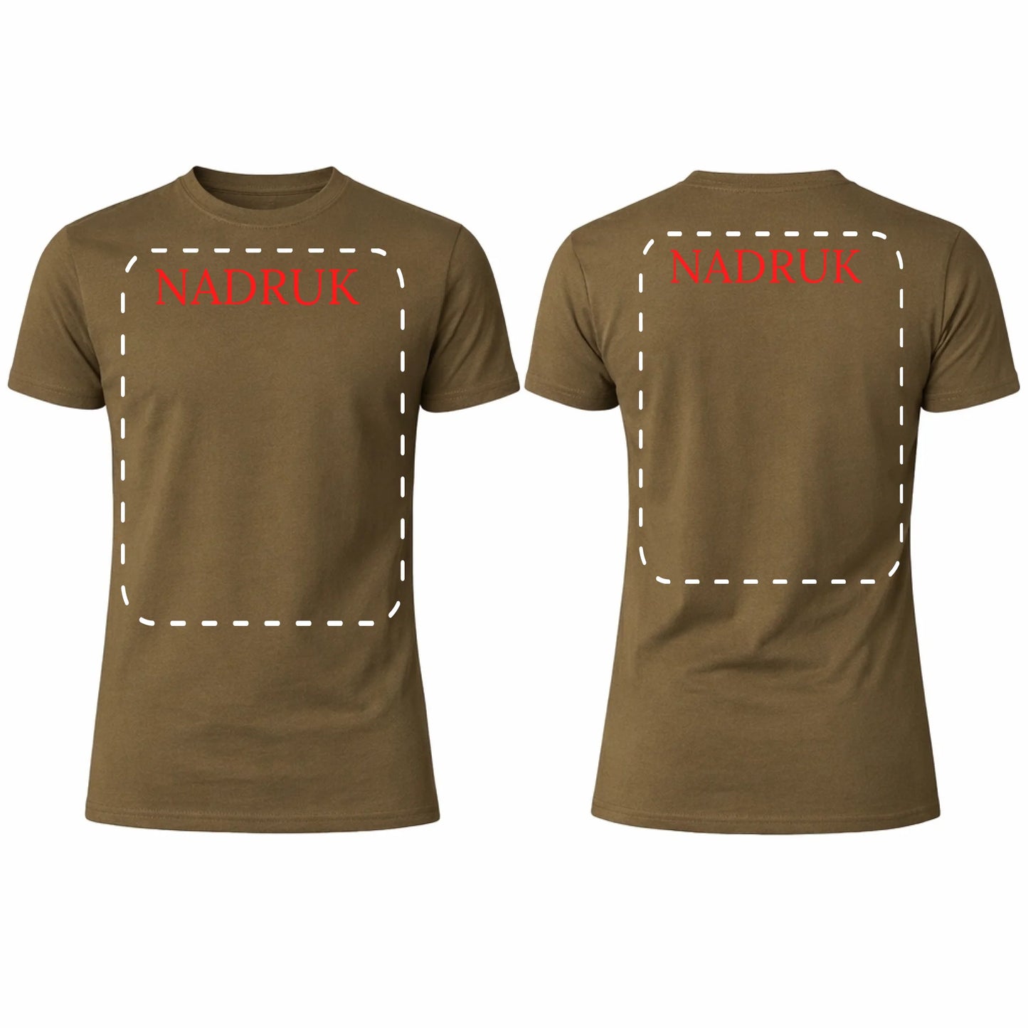 Koszulka reklamowa z logo firmy męska 190gram Forest Green