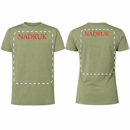 Koszulka reklamowa z logo firmy męska 190gram Pale Green