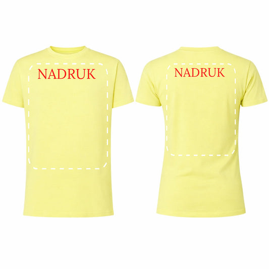 Koszulka reklamowa z logo firmy męska 190gram Pistacja