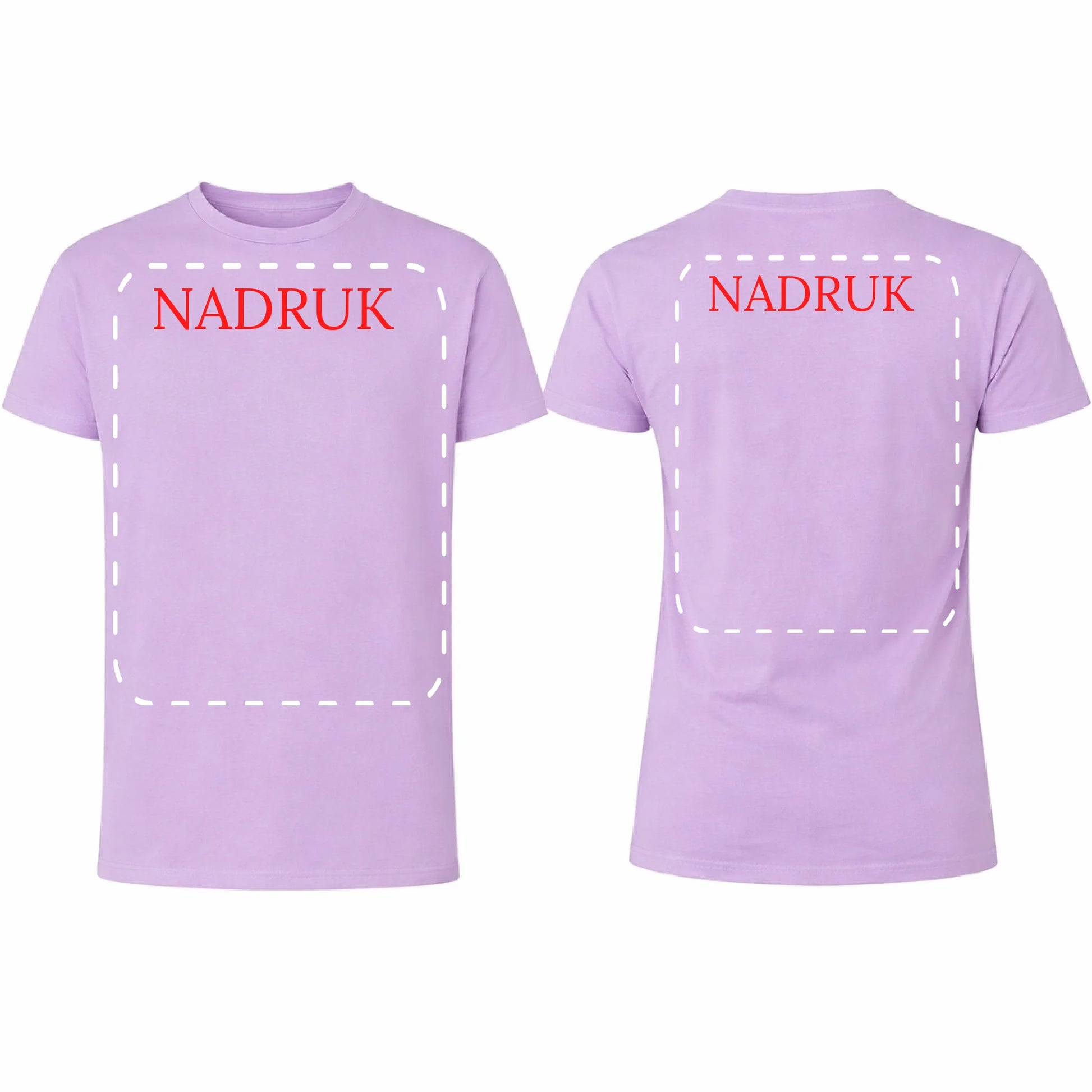 Koszulka męska reklamowa dla firm 190 lawendowy