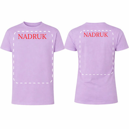 Koszulka męska reklamowa dla firm 190 lawendowy