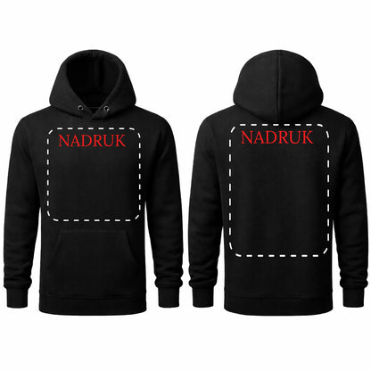 bluza męska reklamowa dla firm 320g czarna