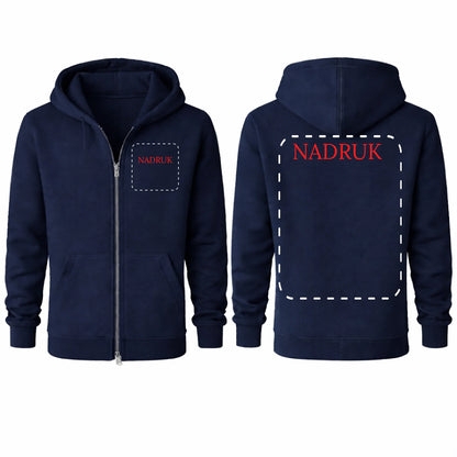 Bluza reklamowa dla firm rozpinana 290g Granatowa/Navy