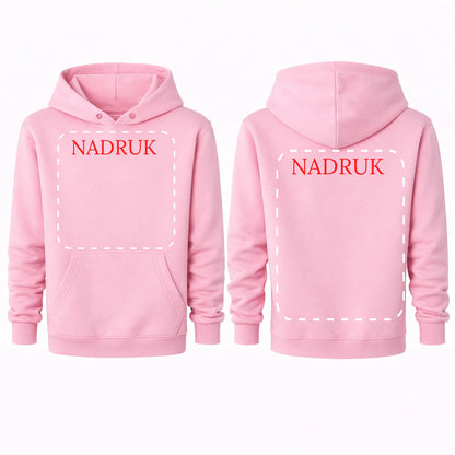 bluza meska reklamowa dla firm 290g różowa