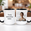 kubek z własnym nadrukiem 440ml personalizowane prezenty pl czarny