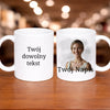 kubek z własnym nadrukiem 330ml personalizowane prezenty pl bialy