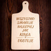 Deska personalizowana duża zrobiona 1
