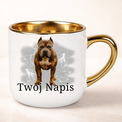 Kubek ze zdjęciem psa personalizowany 400ml bootleg z pupilem