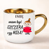 kubek personalizowany z nadrukiem 400ml biały
