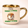 kubek personalizowany z nadrukiem 400ml kremowy
