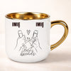 kubek personalizowany z nadrukiem 400ml biały