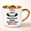 kubek personalizowany z nadrukiem 400ml biały