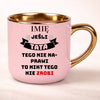 kubek personalizowany z nadrukiem 400ml rozowy
