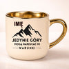 kubek personalizowany z nadrukiem 400ml kremowy