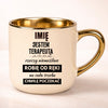 kubek personalizowany z nadrukiem 400ml kremowy