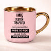 kubek personalizowany z nadrukiem 400ml rozowy